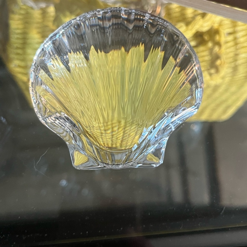 Baccarat shell paperweight and Baccarat candy dish 💎💎💎💎💎 - Picture 6 of 12
